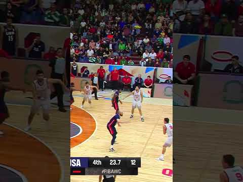 Paco Cruz with the nastiest ankle breaker ๐คฏ #FIBAWC