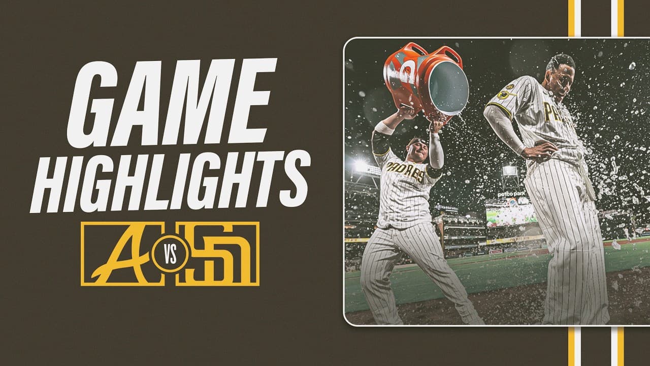 Braves vs. Padres Game Highlights (6/23/26) | MLB Highlights