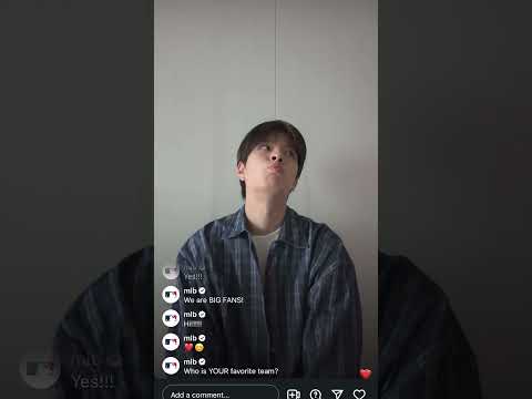 Can’t believe we chatted with Seungmin on his live and he shared his favorite MLB teams! ⚾🐶
