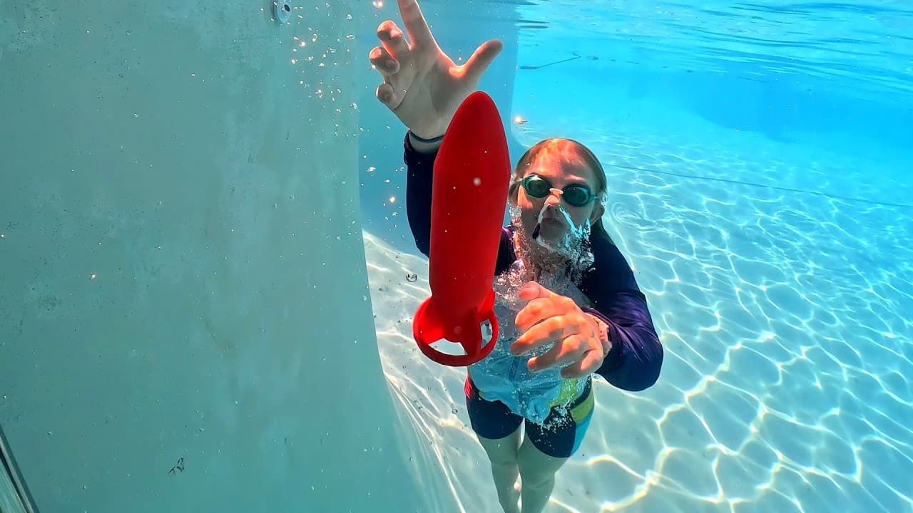 Swimming With 3D Printed Torpedoes - Underwater Test