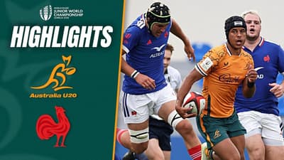 Australia U20 v France U20 Highlights | Junior World Championship | Round 3