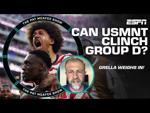 Mike Grella calls for USMNT to play full throttle and like champions vs. Australia | Pat McAfee Show