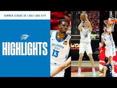 Highlights From Salt Lake City | 2026 NBA Summer League | OKC Thunder