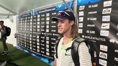 Cole Hocker After Finishing 6th In Bowerman Mile At Prefontaine Classic