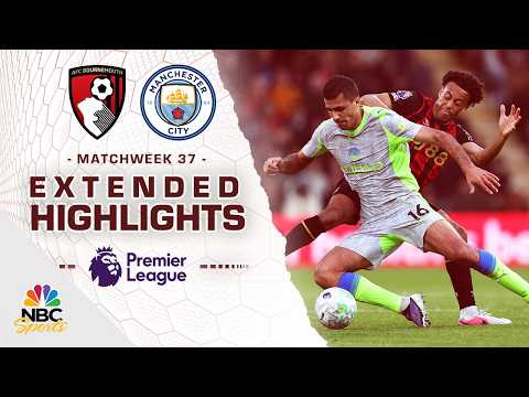 Bournemouth v. Manchester City | PREMIER LEAGUE HIGHLIGHTS | 5/19/2026 | NBC Sports