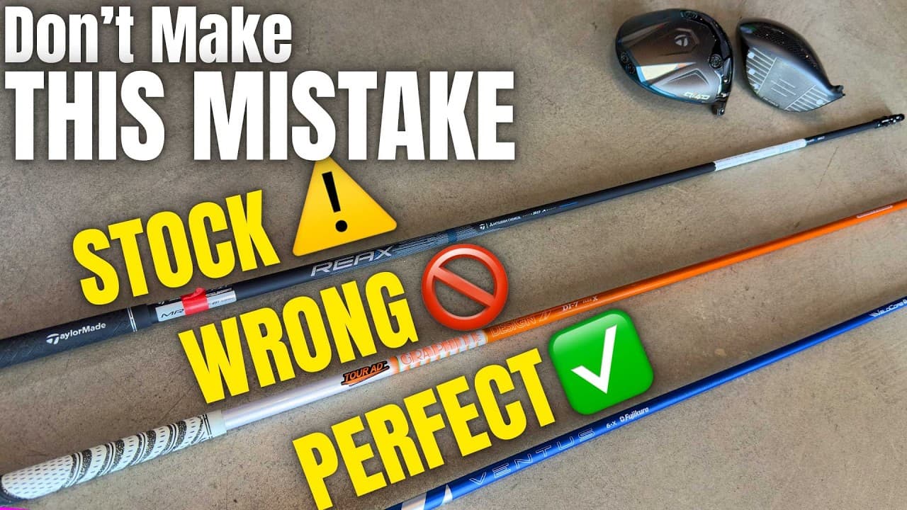 Don't Buy a New Driver Shaft Until You Watch This