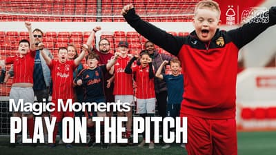 A heartwarming day of Magic Moments at the City Ground! ❤️