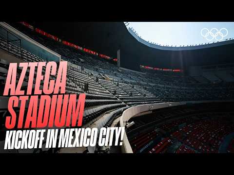 Inside the Estadio Azteca, Mexico City’s iconic World Cup stadium ⚽️