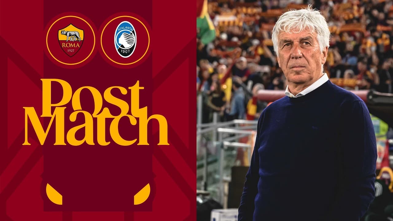 GIAN PIERO GASPERINI | INTERVISTA POST ROMA-ATALANTA