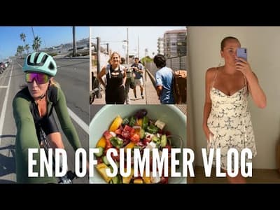 VLOG: getting back into a routine after traveling, europe trip recap, bike ride, + shopping trip