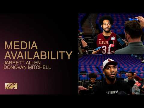 Cavs Shootaround | Jarrett Allen & Donovan Mitchell Media Availability | 05.19.2026