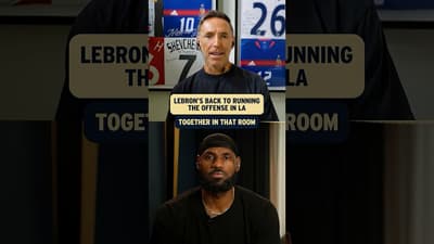 LeBron has learned to adapt to whatever his team needs him to do 💯Tap into the new episode, out now!