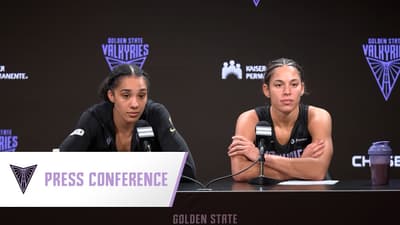 Gabby Williams and Veronica Burton On Loss vs. Chicago Sky | May 13, 2026