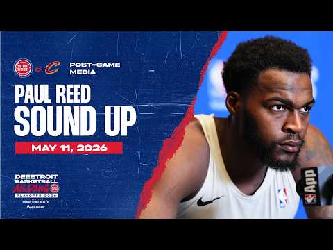 Round 2 Game 4: Post-Game Press Conference: Paul Reed  | Pistons vs. Cavs | 05.11.26