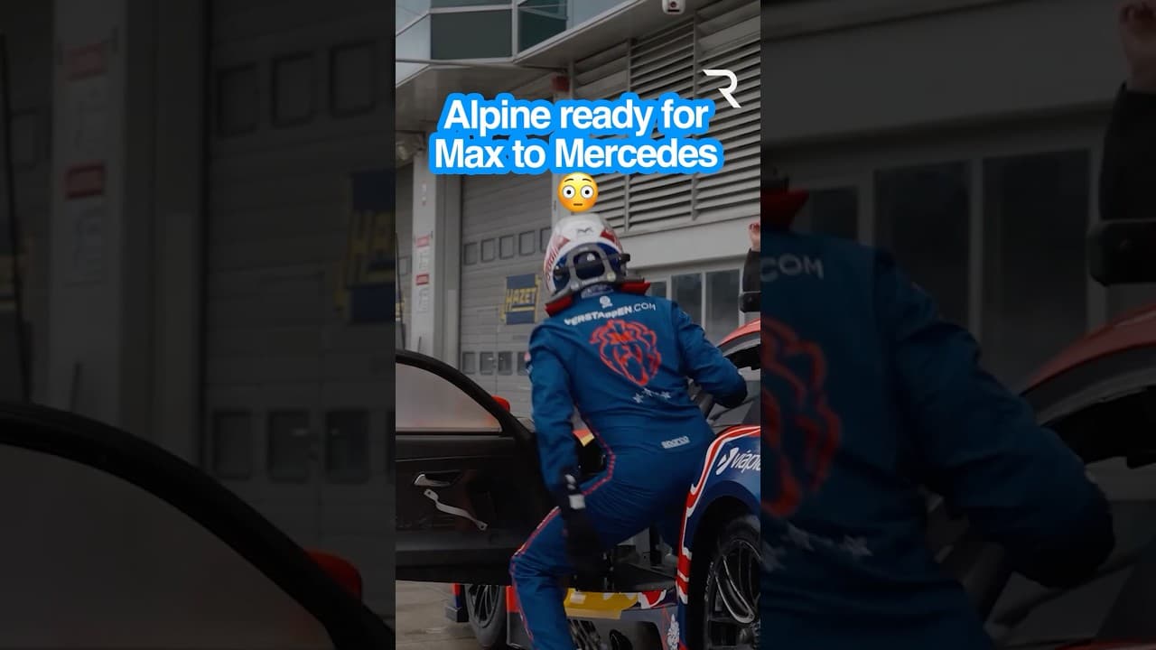 If Verstappen joins Mercedes, Alpine is READY to act