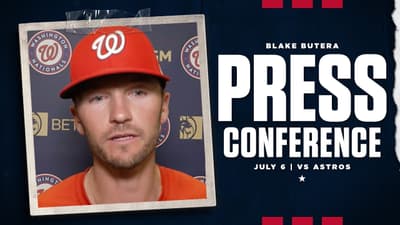 Blake Butera Press Conference | Nationals vs. Astros | July 6, 2026