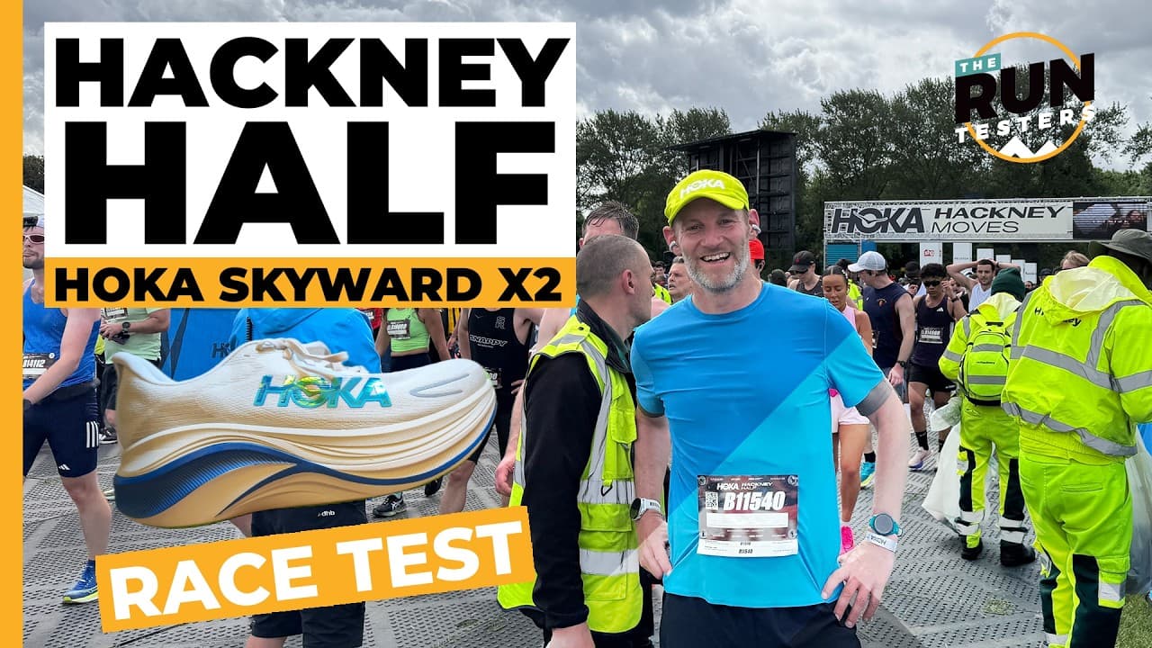 Hackney Half Marathon 2026 Race Test: HOKA Skyward X2 | Garmin Forerunner 170 vs Forerunner 970