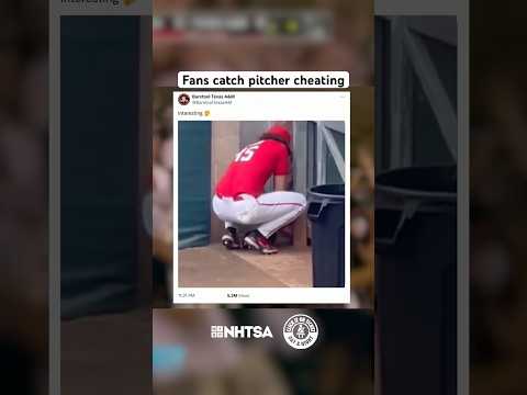 Fans recorded a video of this pitcher cheating, a breakdown