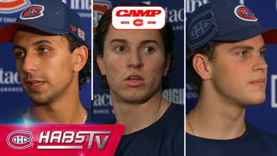 Hage, Zharovsky + more Habs prospects address the media at development camp | FULL PRESS CONFERENCES