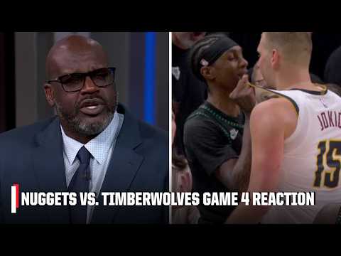 Inside the NBA reacts to Timberwolves' Game 4 win & late-game altercation with Nuggets