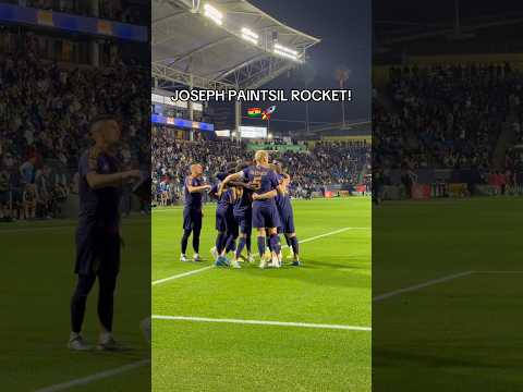 JOSEPH PAINTSIL BANGER 😮‍💨🇬🇭🚀 #lagalaxy #mls