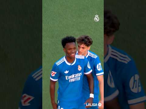⚽️ Vini Jr. 🇧🇷 #LaLigaHighlights #RealMadrid