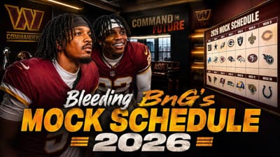 🔮 I Figured Out the Commanders 2026 Schedule... HERE'S HOW!