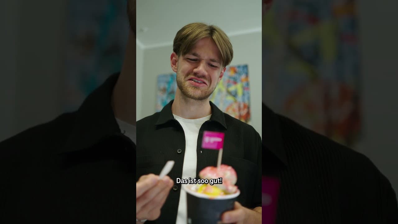 Wer von Euch hat auch Bock auf ein Eis? 👀 | Das Beste für den Sommer - nur mit MagentaTV! ⚽️🩷