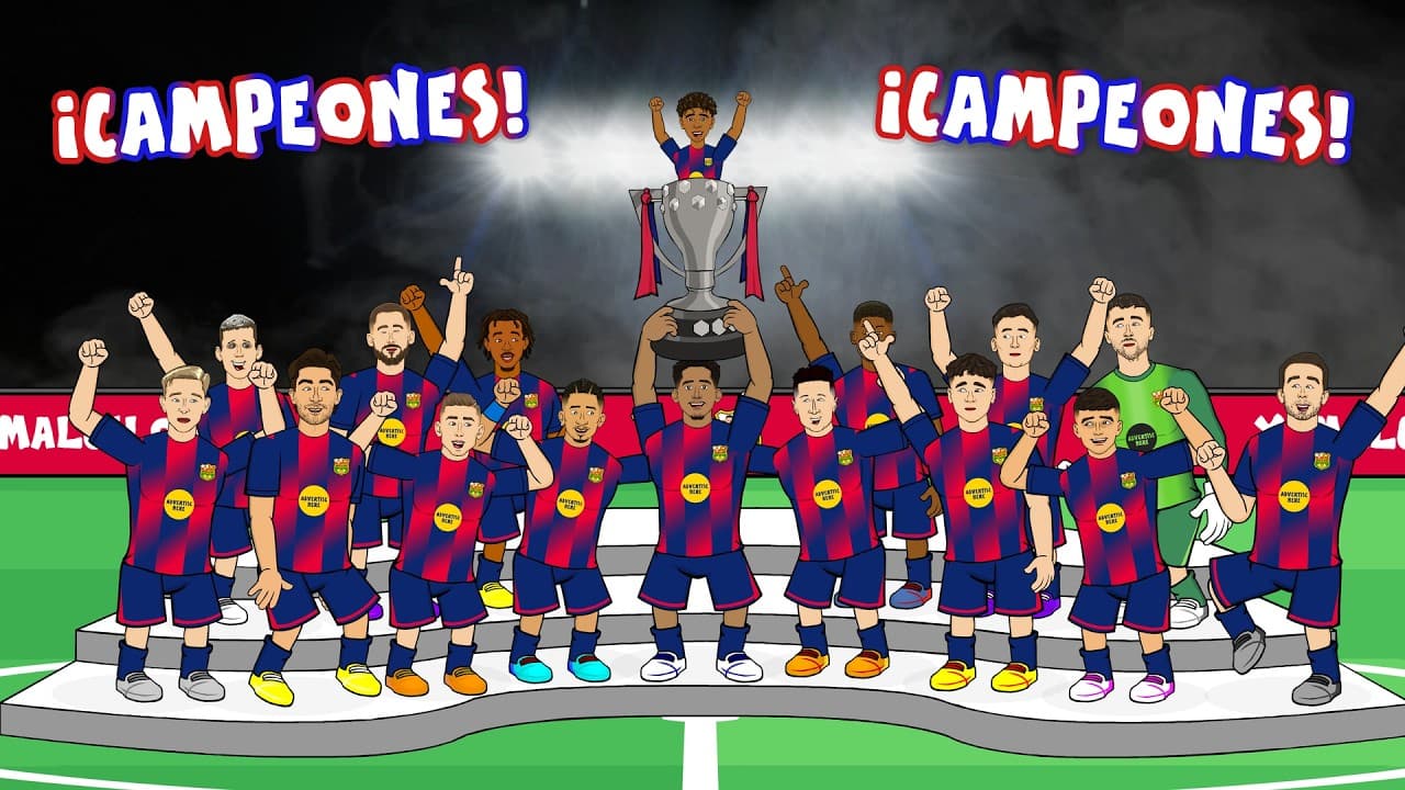 BARCELONA WIN LA LIGA🏆 Campeones! El Clasico FC Barcelona 2-0 Real Madrid Highlights