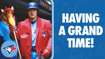 Kazuma Okamoto's first Big League GRAND SLAM!