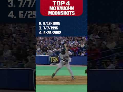Mo Vaughn's most notable MOONSHOTS 😲