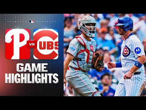 Phillies vs. Cubs Game Highlights (4/23/26) | MLB Highlights