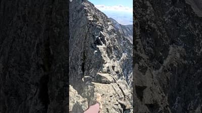 Kinfe-edge ridge in Colorado