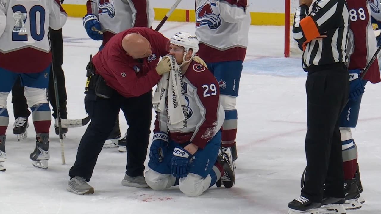Nathan MacKinnon Injury