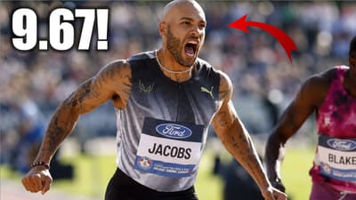 Lamont Marcell Jacobs SHOCKS THE WORLD!! || Insane 100 Meter Record
