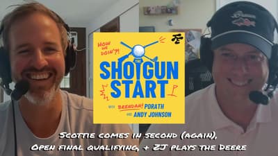 Scottie is a runner-up again, the John Deere's Future, & Open qualifying stories | The Shotgun Start