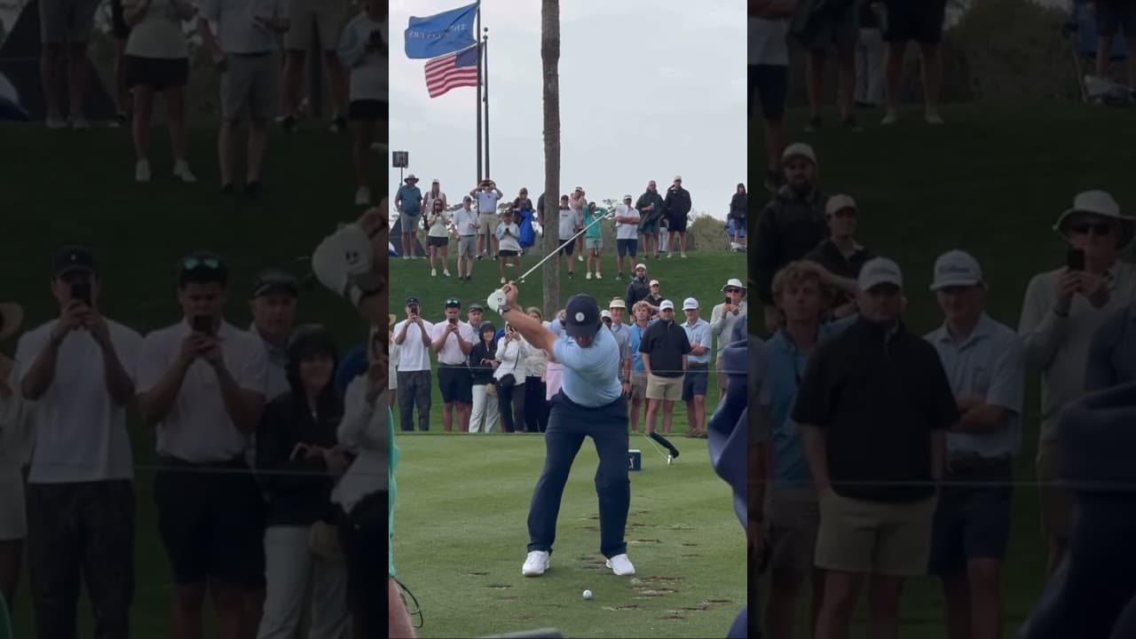 Great swings have one thing in common: rhythm. #Golf #GolfSwing #TommyFleetwood #GolfTips #PGA