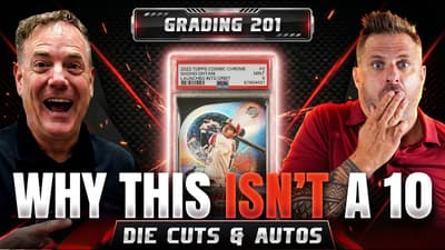 Grading 201: Why Pack-Fresh Cards Still Miss a 10 | Mike Baker