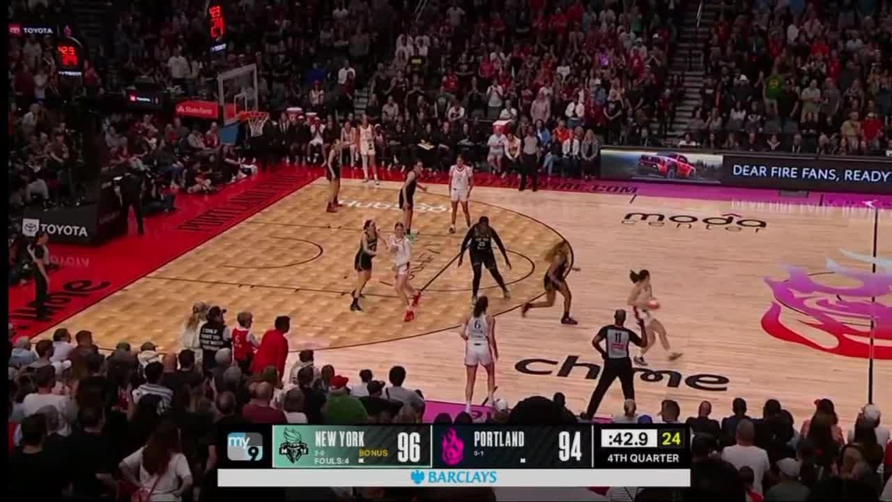 🚨 PORTLAND FIRE BEAT NEW YORK LIBERTY AT THE BUZZER! | WNBA on ESPN