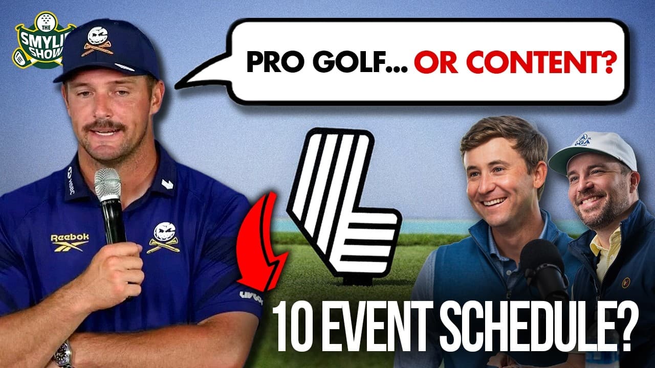Could Bryson Choose YouTube Over Pro Golf? + LIV’s Proposed 10-Event Schedule