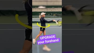 This sequence will TRANSFORM your forehand