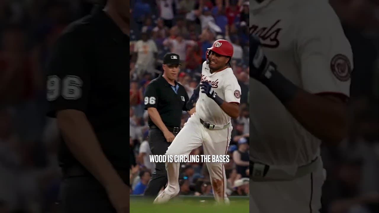 Watch James Wood Run: INSIDE-THE-PARK GRAND SLAM