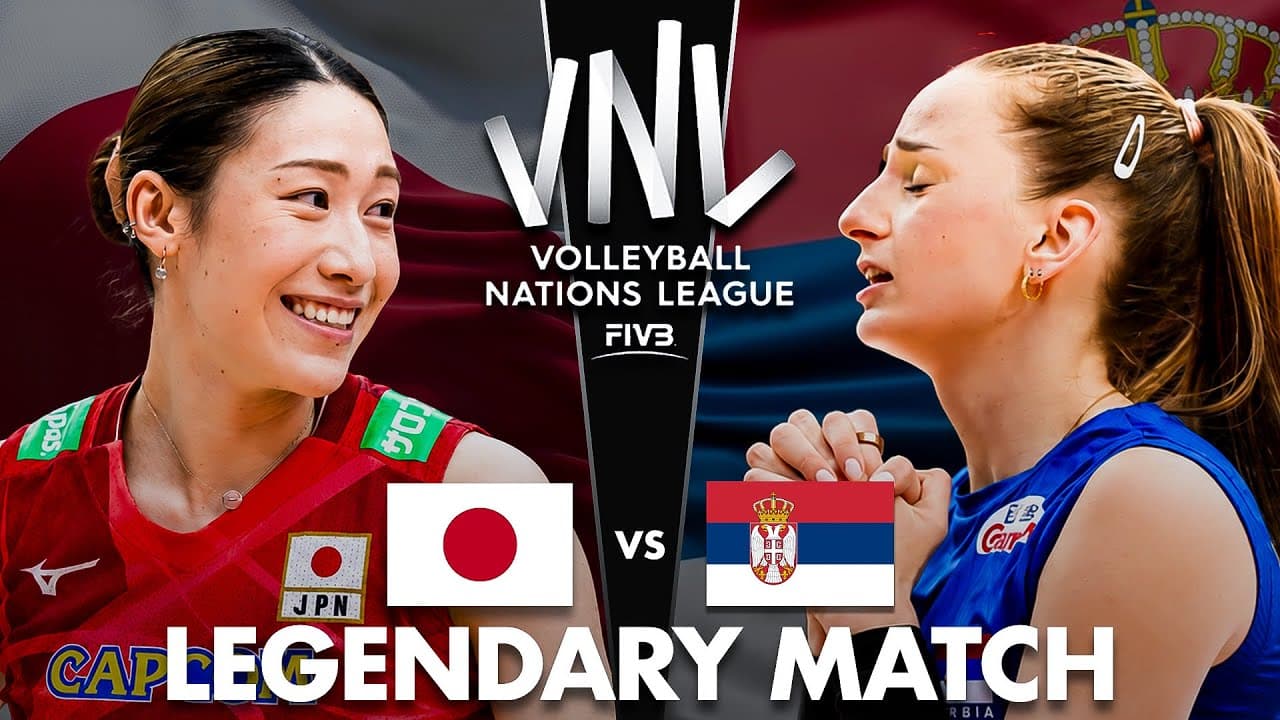 Japan vs Serbia | Legendary Volleyball Match !!!