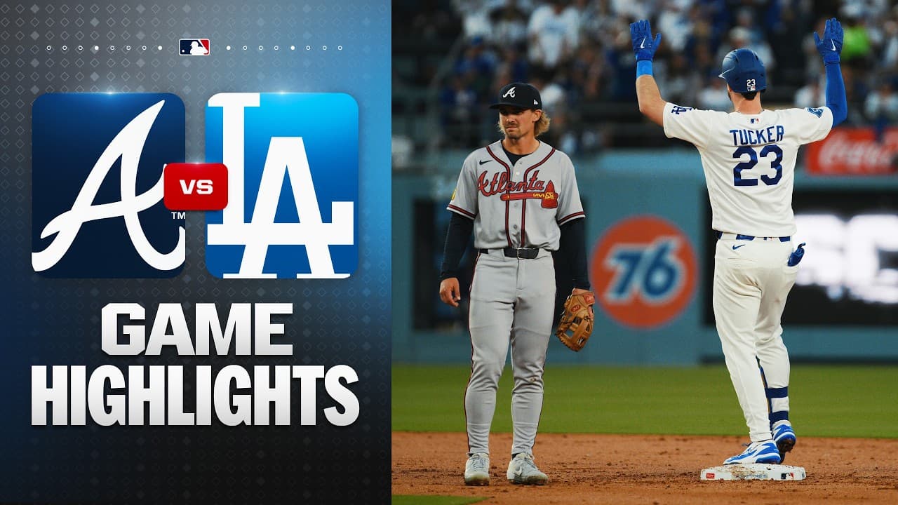 Braves vs. Dodgers Game Highlights (5/8/26) | MLB Highlights