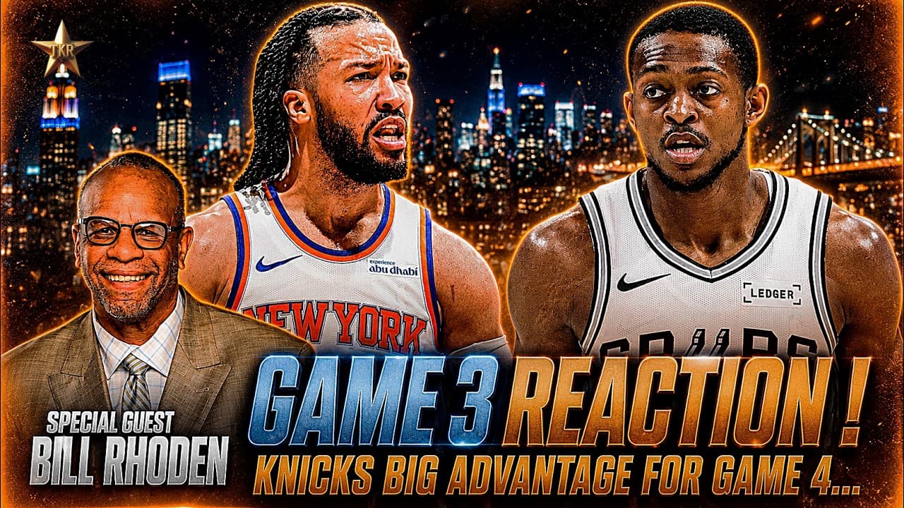 Knicks V Spurs NBA Finals Game 3 REACTION! NY's Advantage For Game 4 w/ Bill Rhoden... | Knicks News