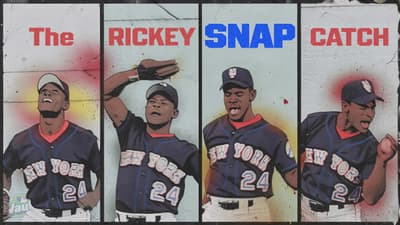 NO ONE caught the ball like Rickey Henderson!