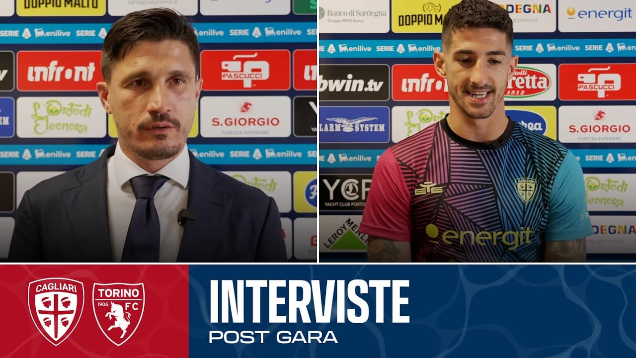 Post Gara | Pisacane, Deiola e Pavoletti dopo Cagliari-Torino | Serie A Enilive