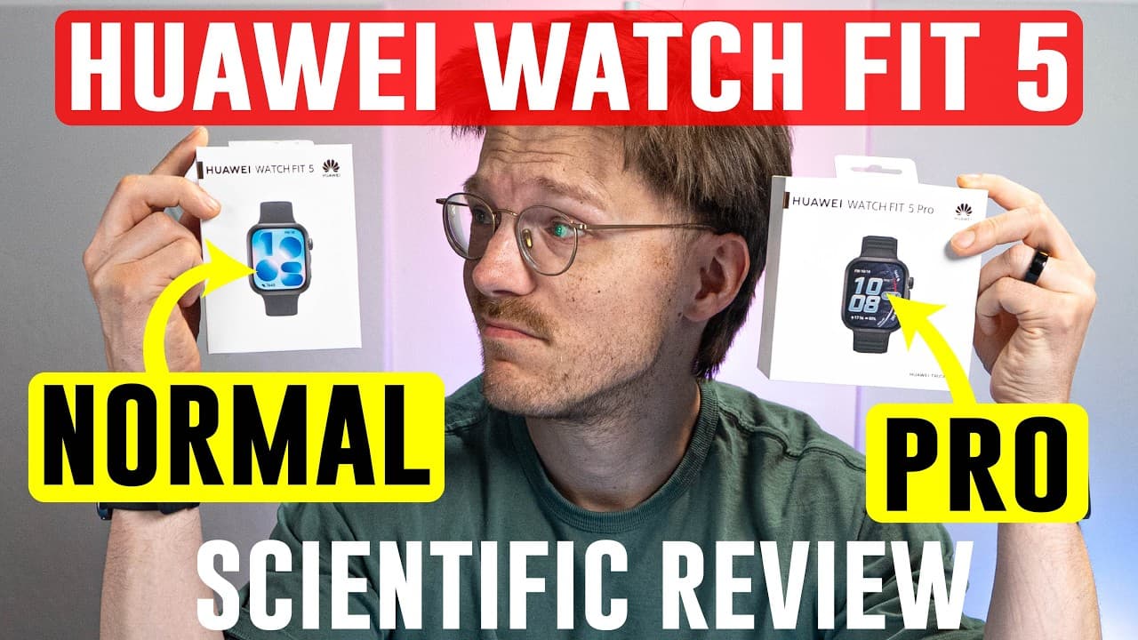 Huawei Watch Fit 5 - SCIENTIFIC Review!