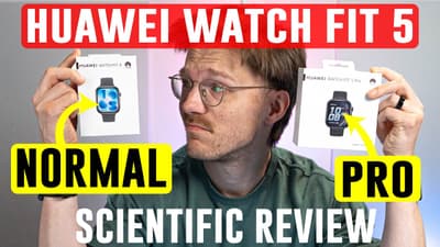 Huawei Watch Fit 5 - SCIENTIFIC Review!