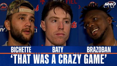 Carlos Mendoza, Bo Bichette, Brett Baty and Huascar Brazoban look back at wild Mets win in D.C.